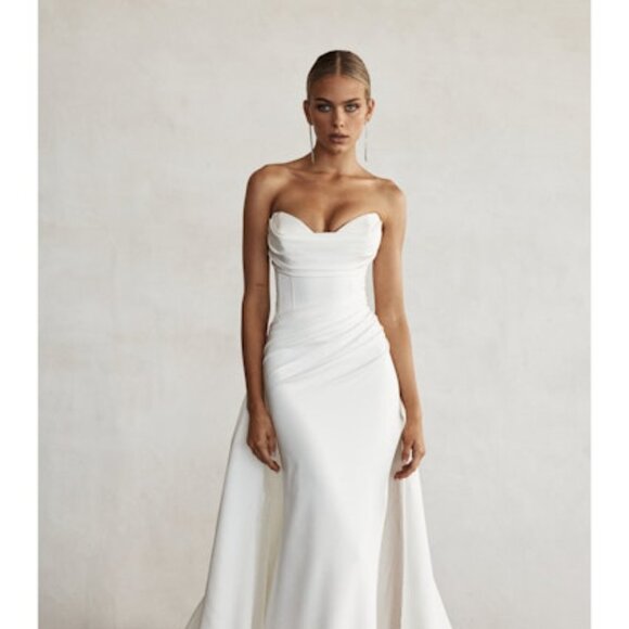 Jane Hill Huntleigh Wedding Dress - Ivory - Size US 2 - Picture 7 of 7